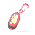 COB LED Mini Work Light Keyring Torch Flashlight